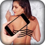 girl body scanner android application logo